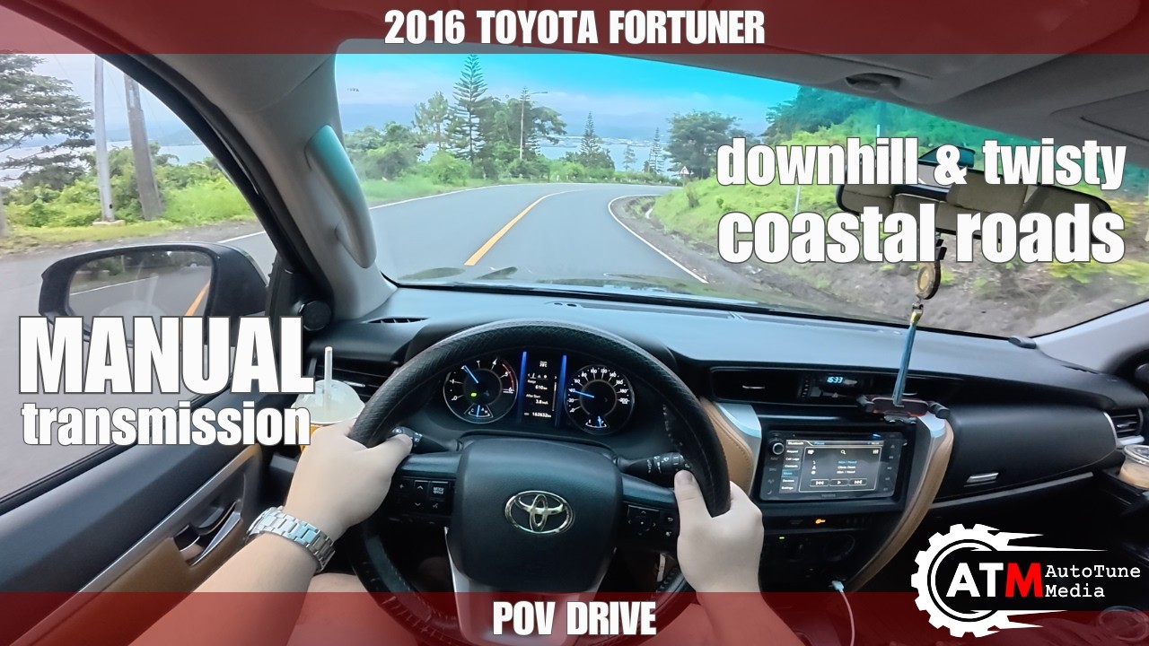 POV Drive - Toyota Fortuner Manual Transmission on Downhill & Twisty Roads | AutoTune Media