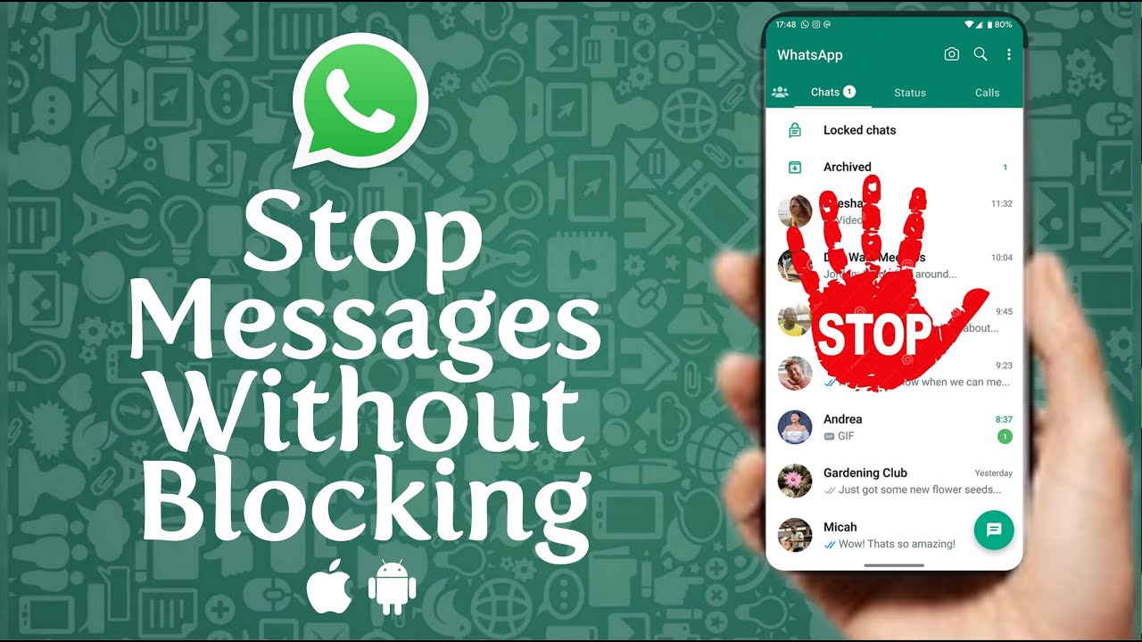How to Stop WhatsApp Messages Without Blocking Contacts