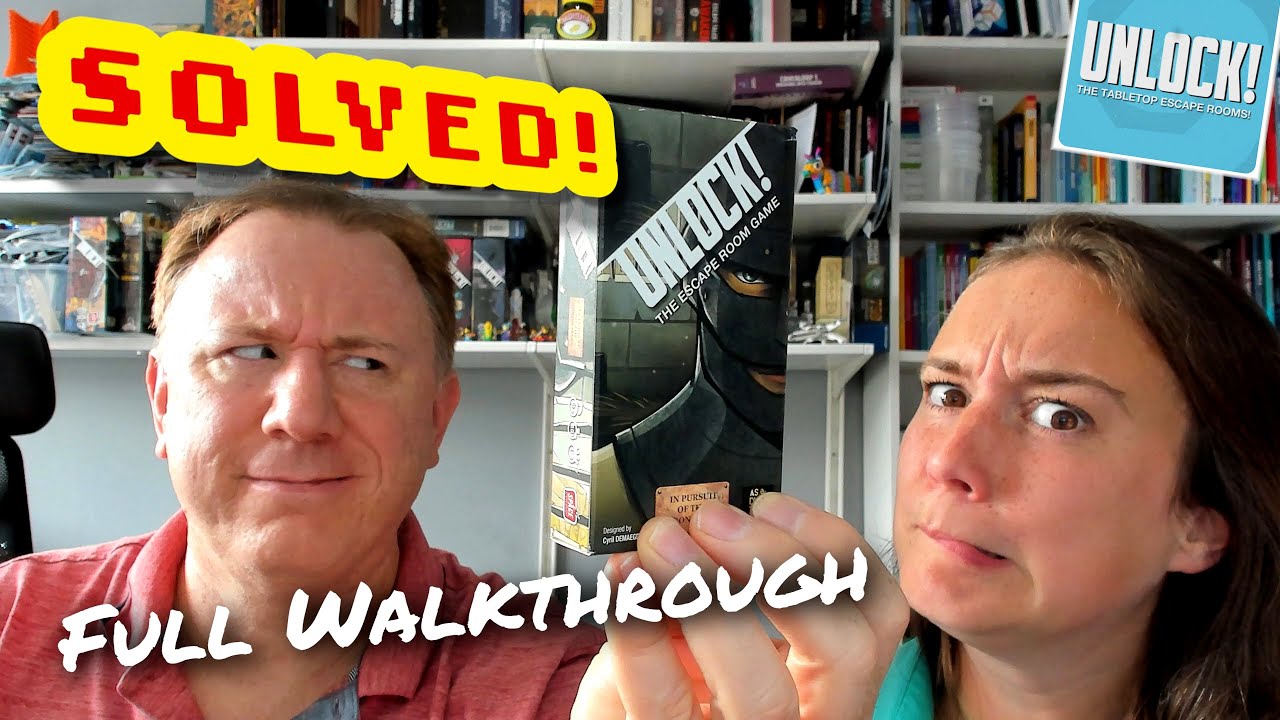 Solved! Unlock: In Pursuit of the Iron Mask - full walkthrough and solution with Dr Gareth and Laura
