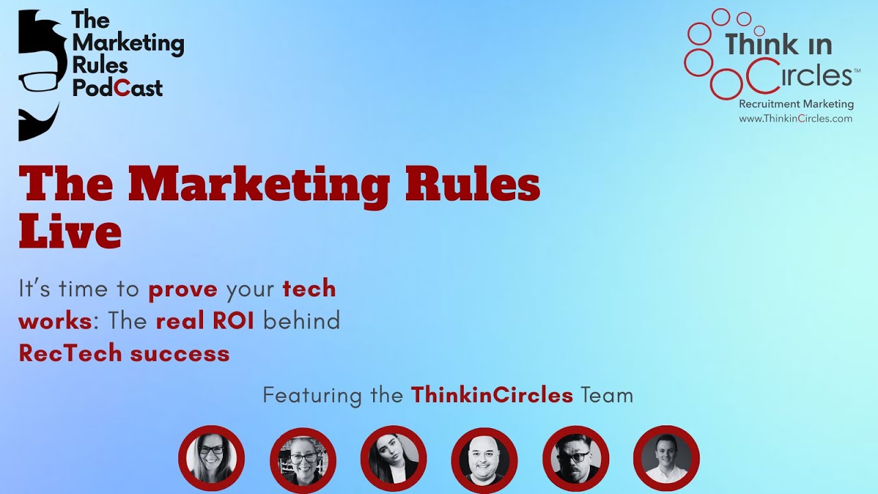 The Marketing Rules Live | Proving ROI in RecTech