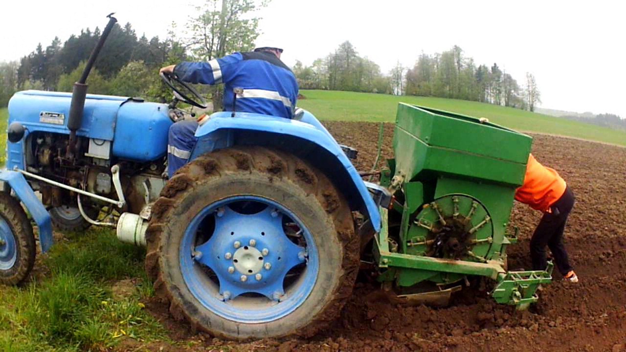 |Realné Farmaření| #2 sázení brambor :) |zetor 3011 super|