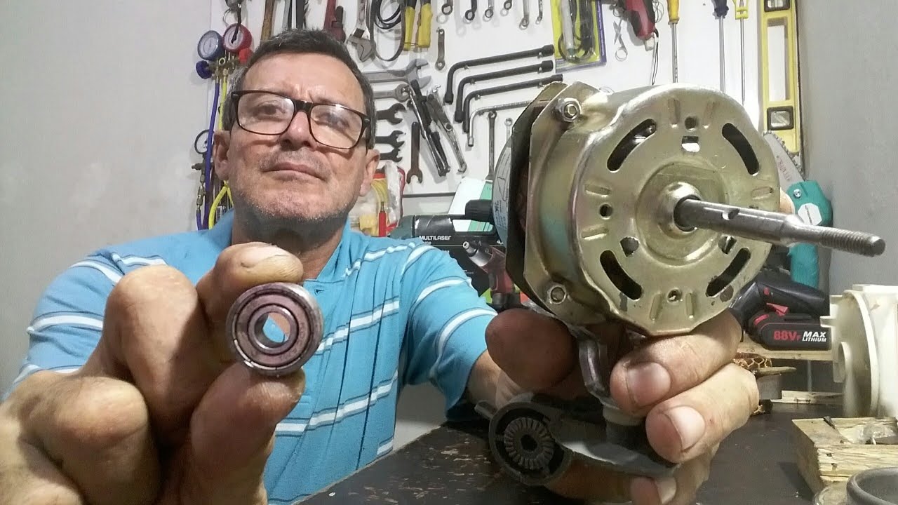 Como Colocar  Rolamentos em Ventiladores Mallory  Técnica Shaolin 2