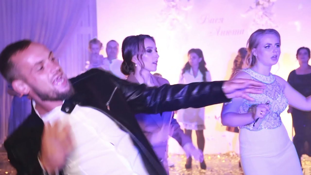 КОШЕЛЯ-VIDEO Анютка+Вася веселі танці- DJ Міша-ведучий дядя Вітя-рест Роял Хол