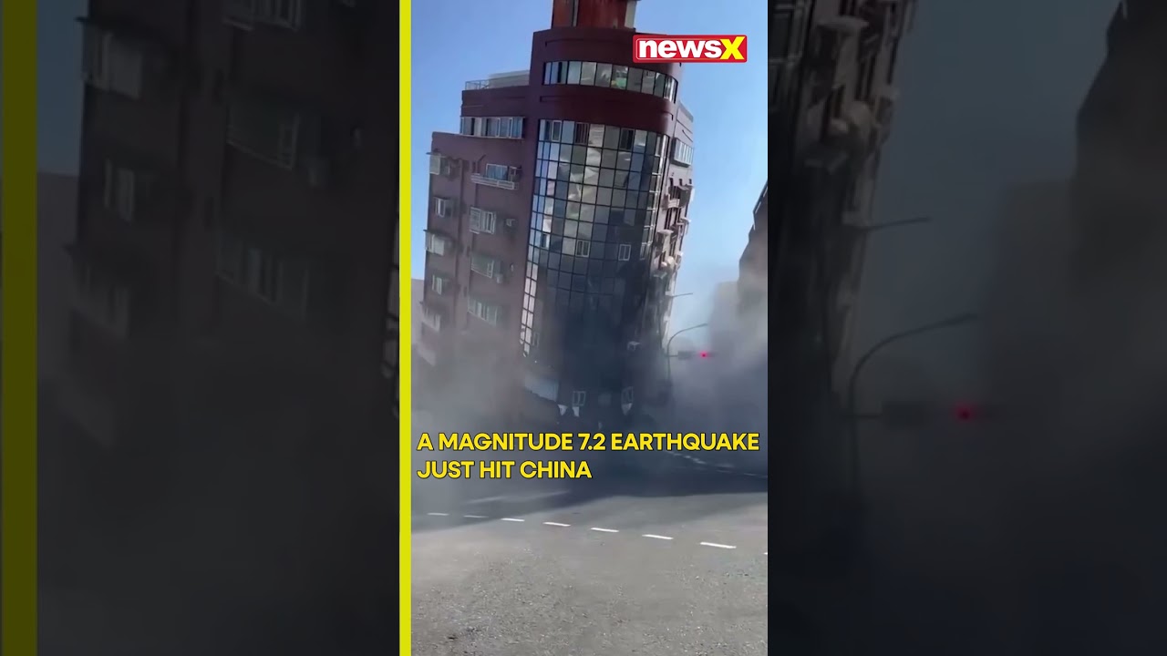 #watch | Earthquake Of 7.2 magnitude just hit China | NewsX