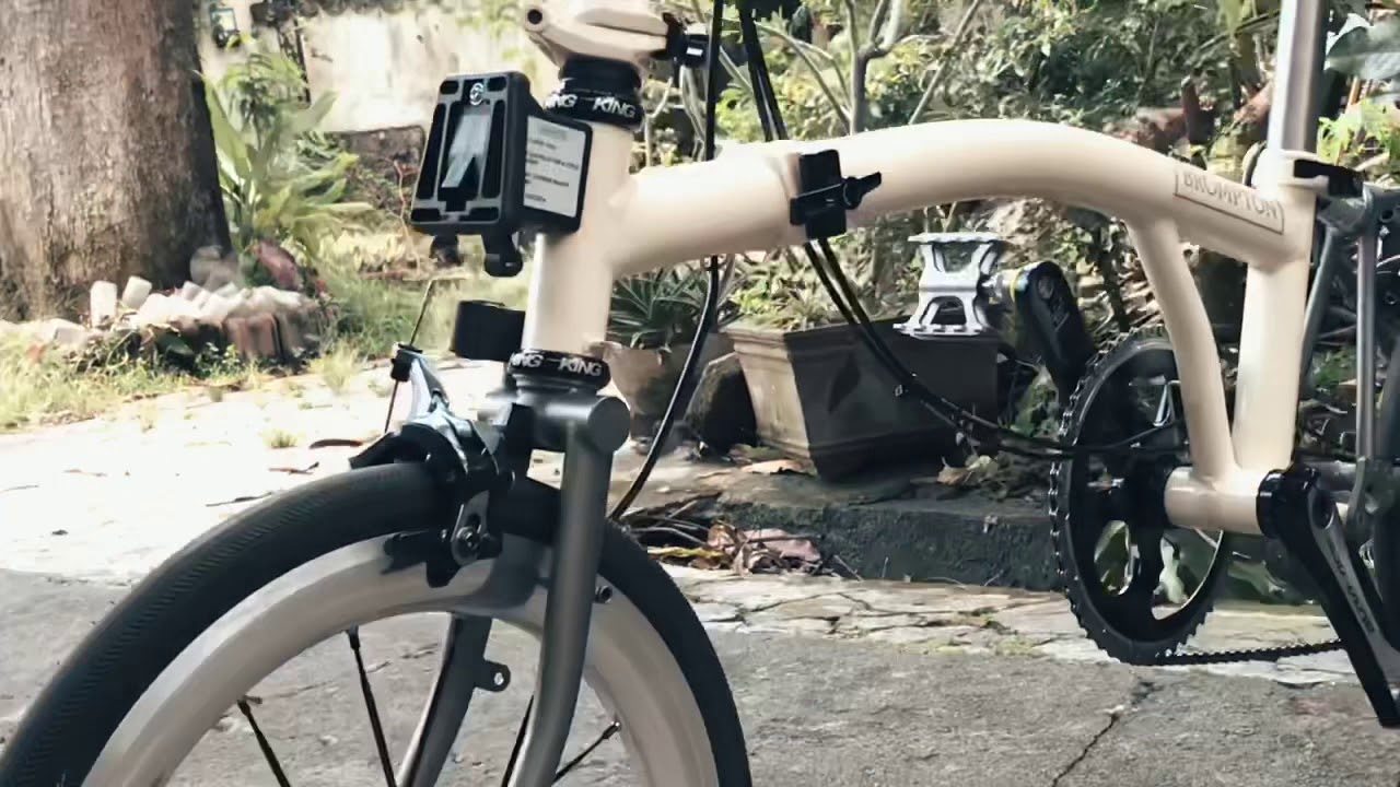 BROMPTON PREMIUM CUSTOM 3Sp External | Andoza wheelset . Dura Ace