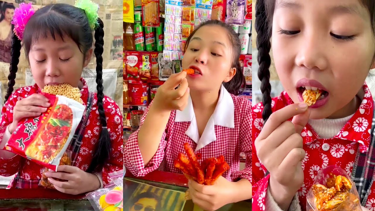 Kumpulan video tiktok makanan ringan china jaman dulu childhood chinese snack compilation EP234