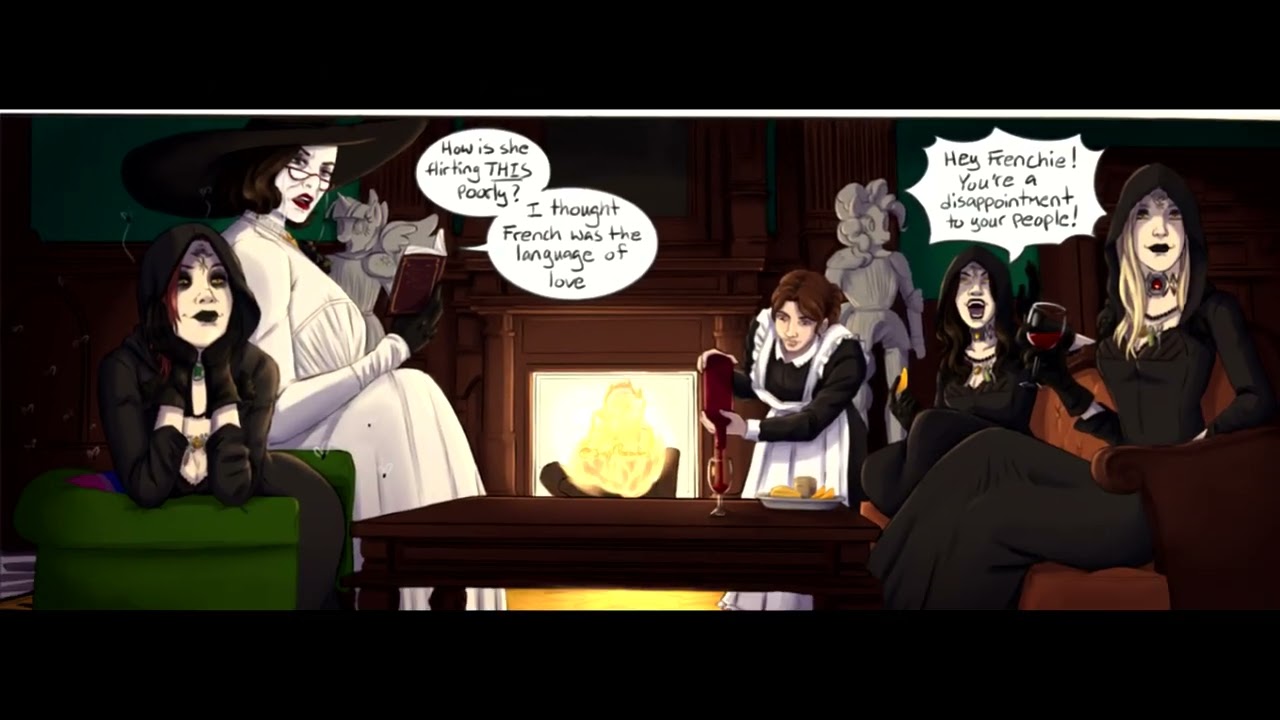 Like One Of Your French Girls (JinxXParodies Resident Evil Village fan comic dub)