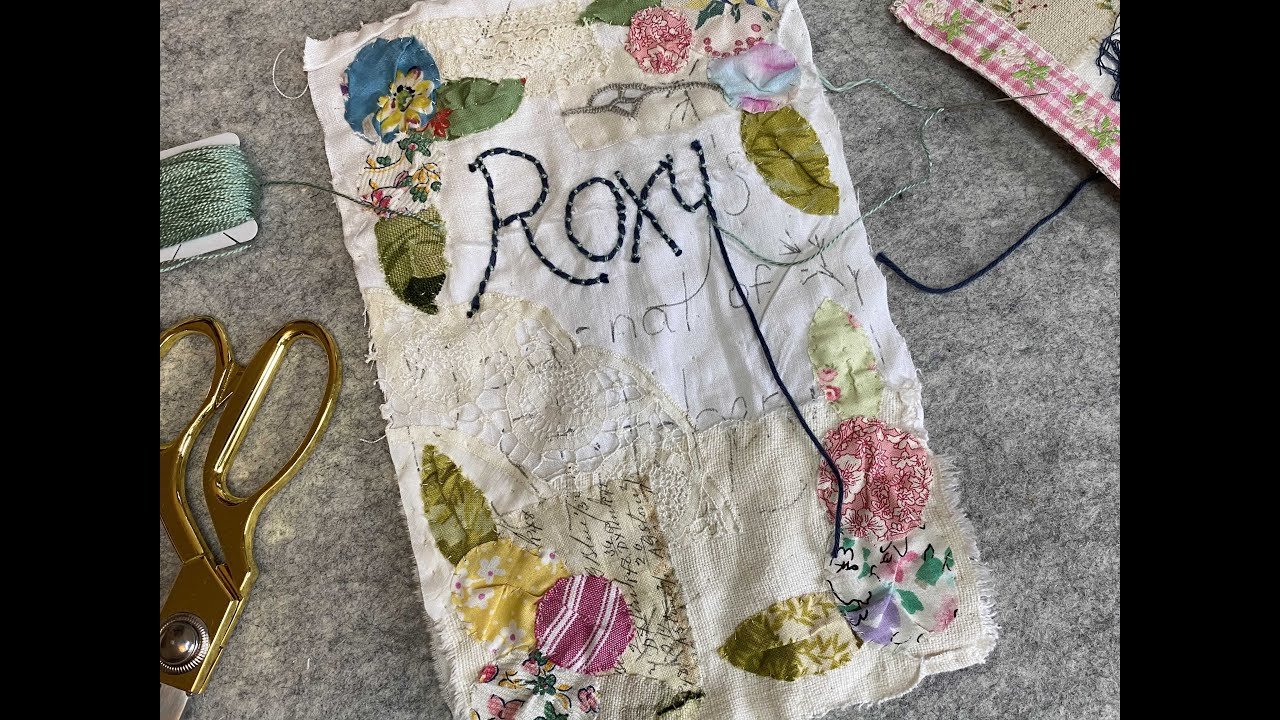 #roxysjournalofstitchery | EP 09 Working on my title page