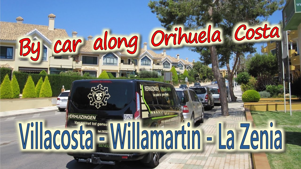By car along Orihuela Costa 🚗🛣 . Villacosta - Willamartin - La Zenia.  #travel #trip #travelvlog