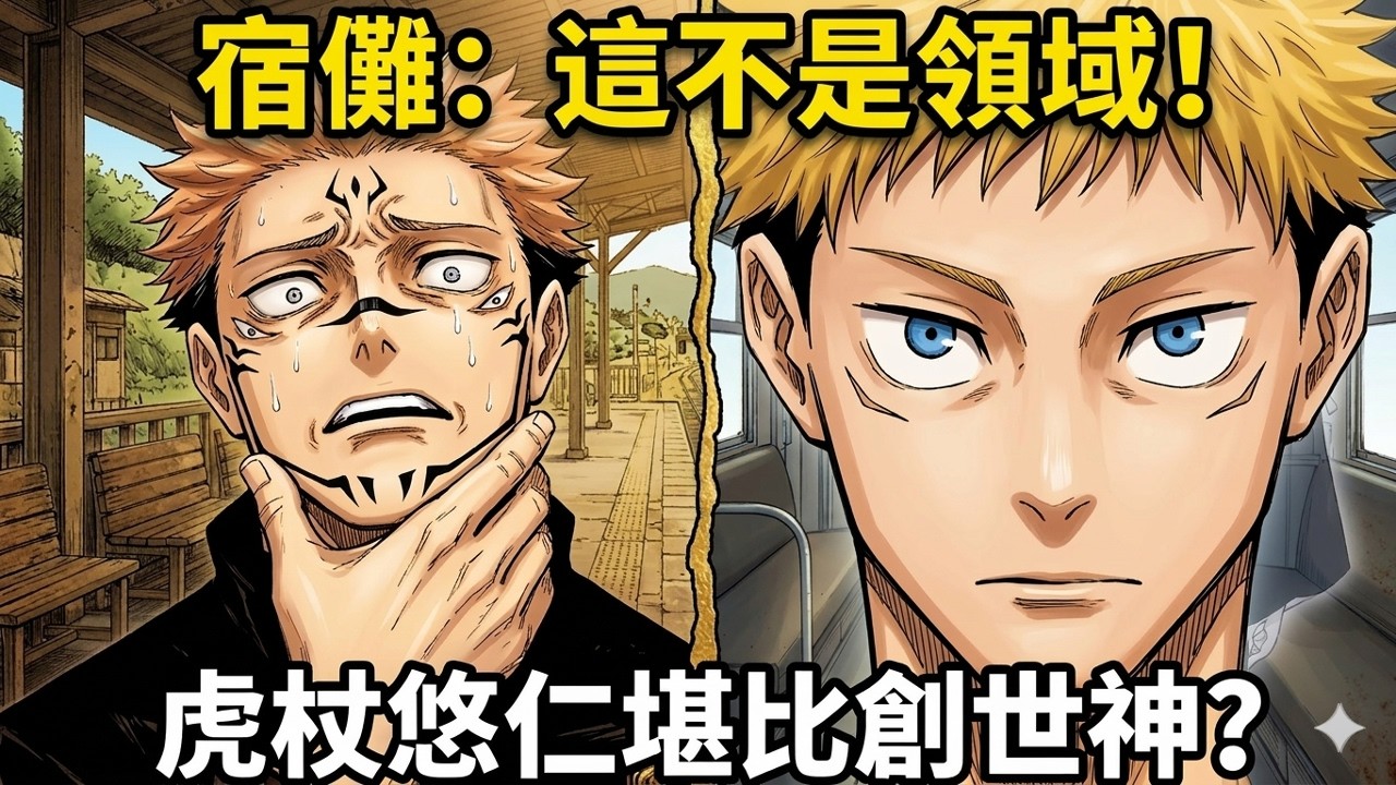 【咒術迴戰】別再笑虎杖領域是農家樂了！「無名領域」真相曝光：這不是屠殺，是「刪除」咒力的上帝權能！#咒術回戰 #虎杖領域 #虎杖悠仁