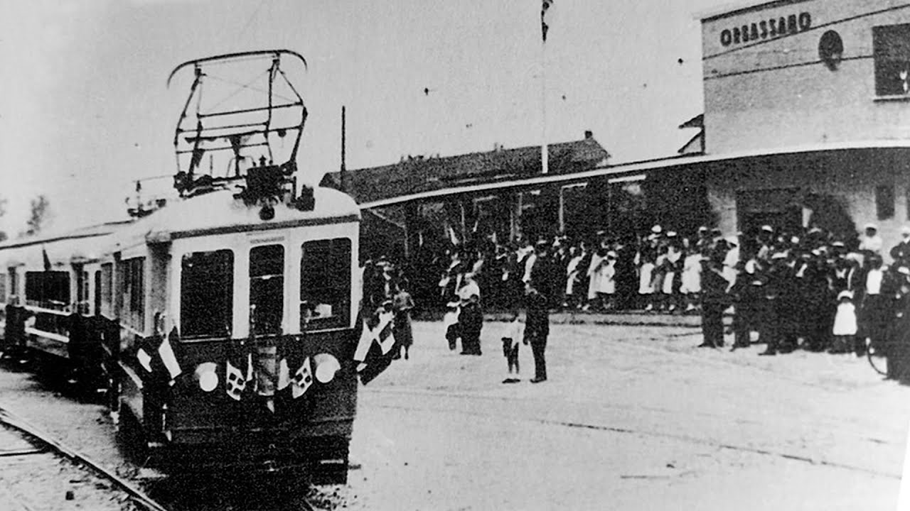 1945 Mitragliamento Trenino Torino-Giaveno a Orbassano