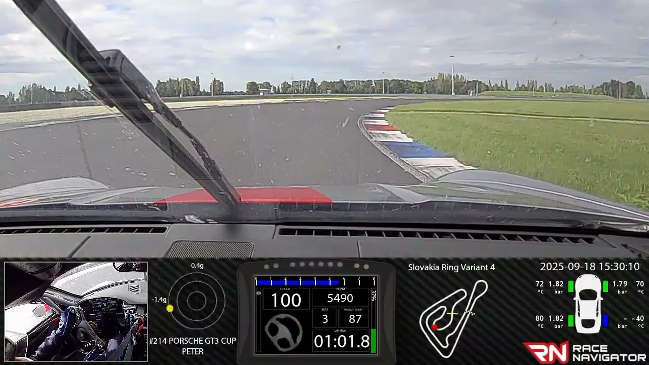 Porsche 992.1 GT3 Cup - Slovakia Ring - Onboard