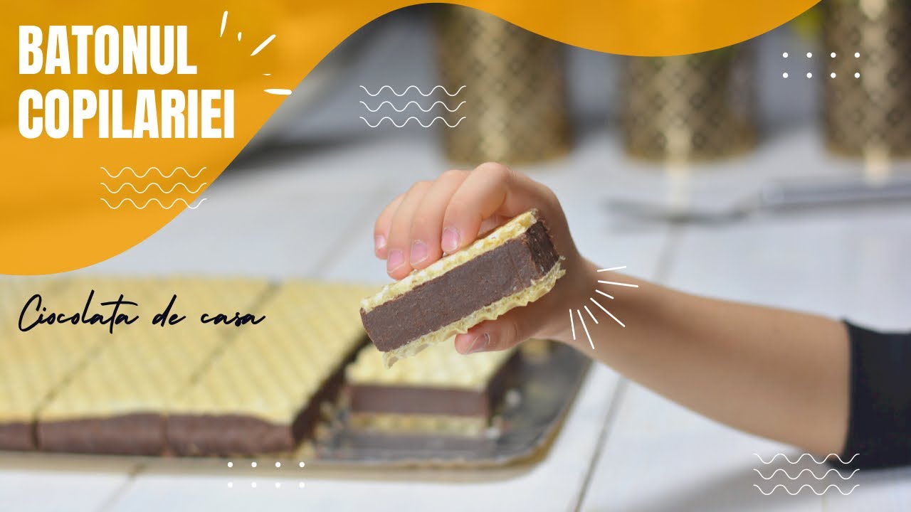 Ciocolata de casa, batonul copilăriei. Perfecta pentru platou | Taby's Welt