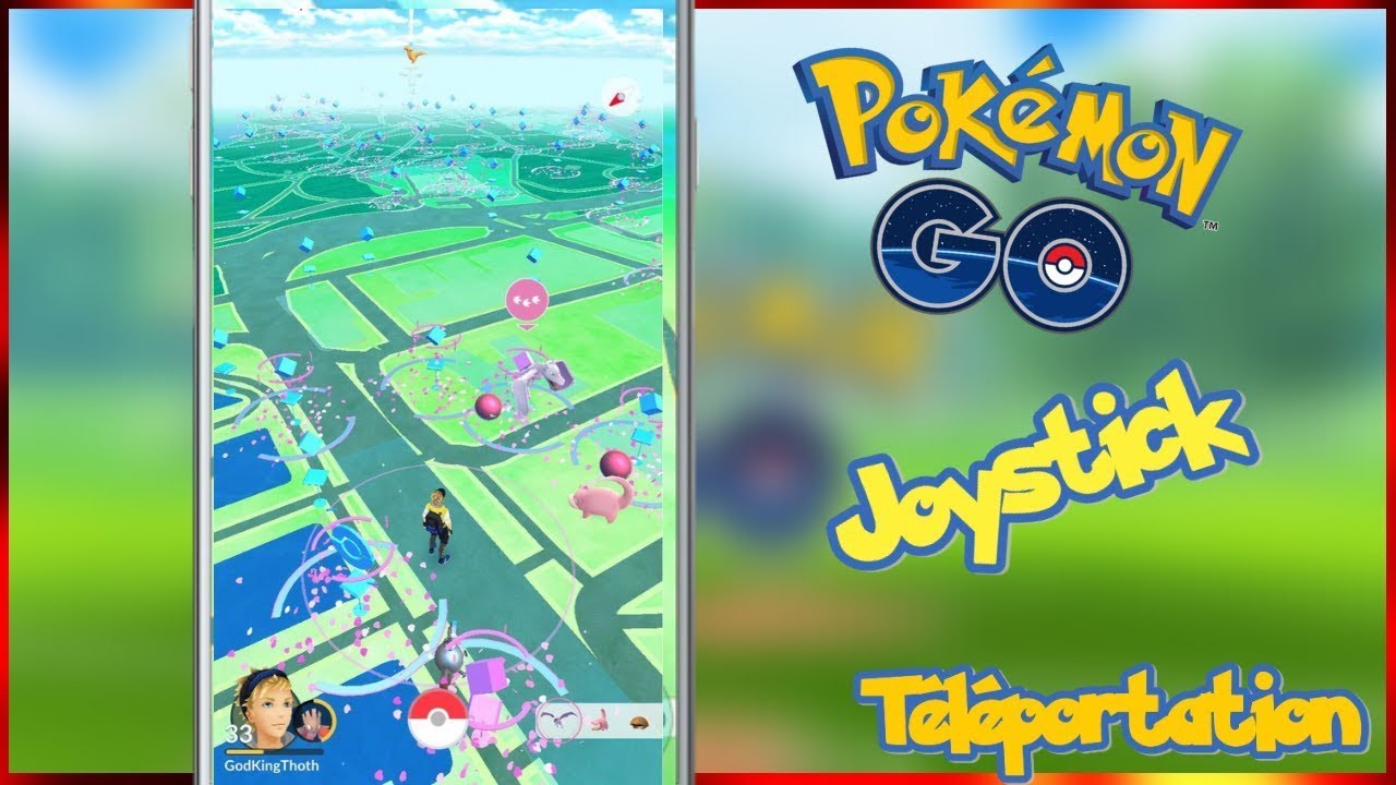 Tuto comment se t&eacute;l&eacute;porter ￼et fly sur Pok&eacute;mon go