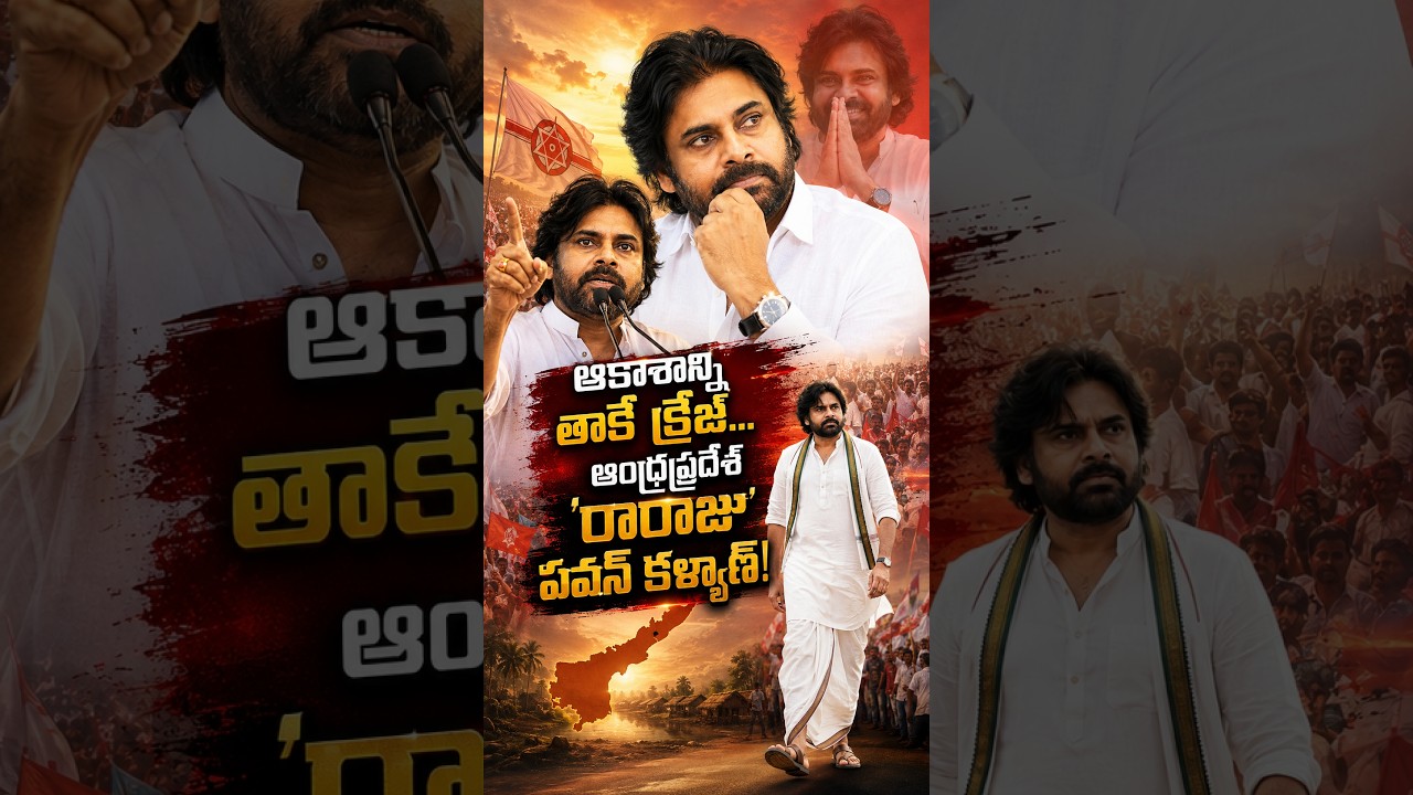 The 'King' of Andhra Pradesh Pawan Kalyan! | Power Star Pawan Kalyan to Powerful Deputy CM of And...