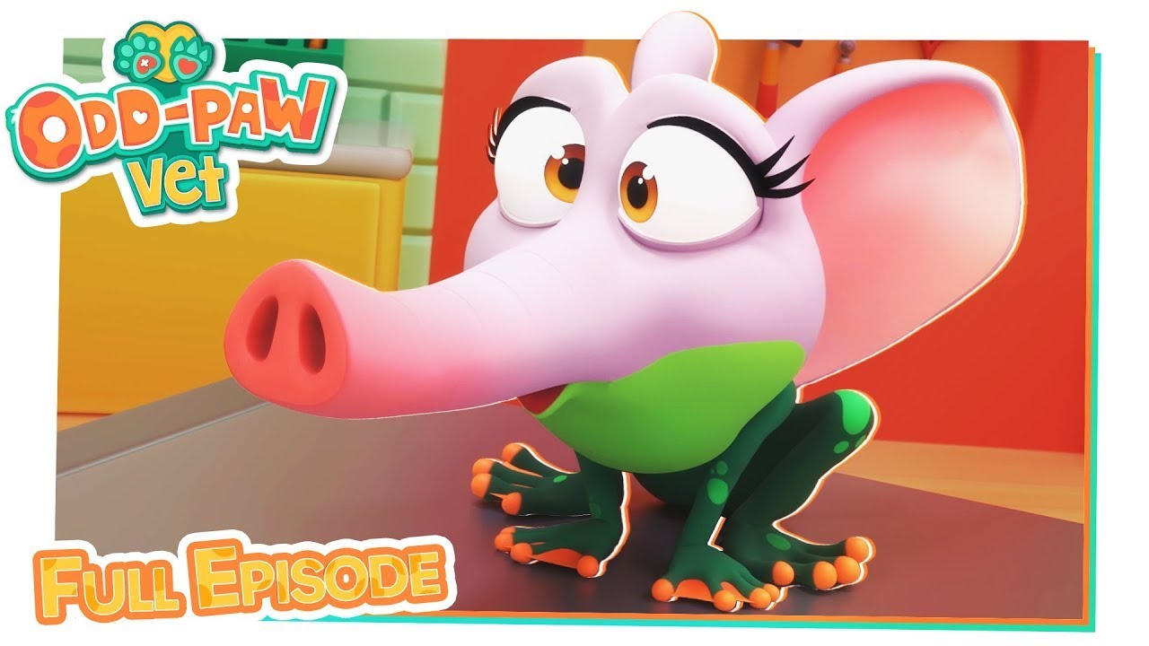 Billie helps Elefrog with her Honk-Sneezes 🐾 BRAND NEW Odd-Paw Vet Episodes 🐾 Family Kids Cartoons