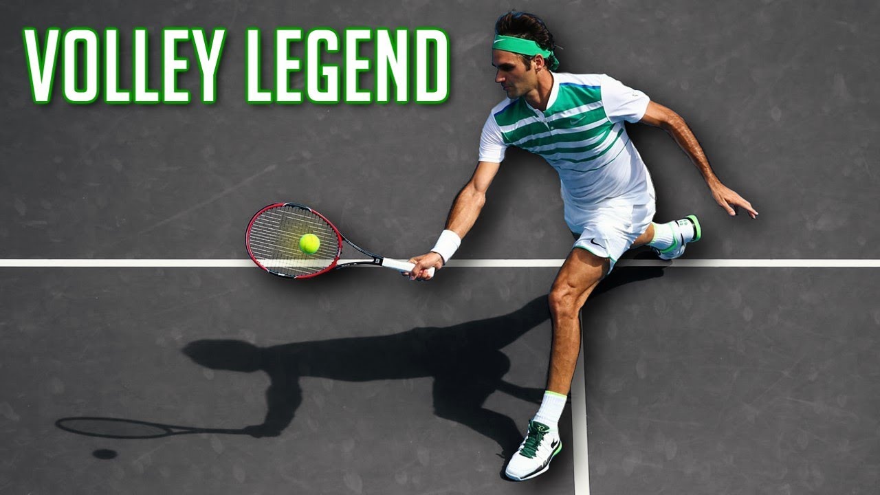 20 Brilliant Roger Federer Volleys You've Never Seen Before!