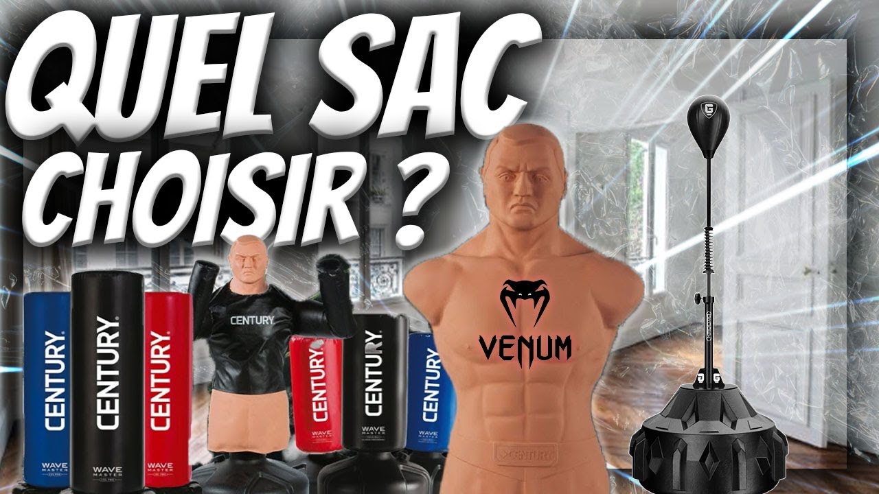 Quel SAC DE FRAPPE choisir pour s'entraîner à la MAISON