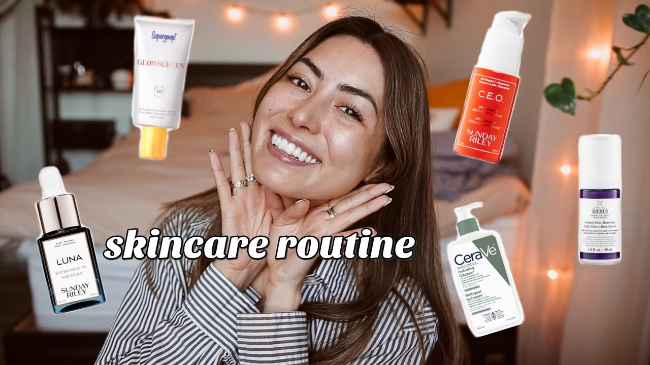 MY CURRENT SKINCARE ROUTINE (AM & PM)