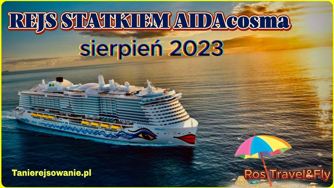 AIDAcosma Cruises,  Rejs po Morzu Śródziemnym z Barcelony.