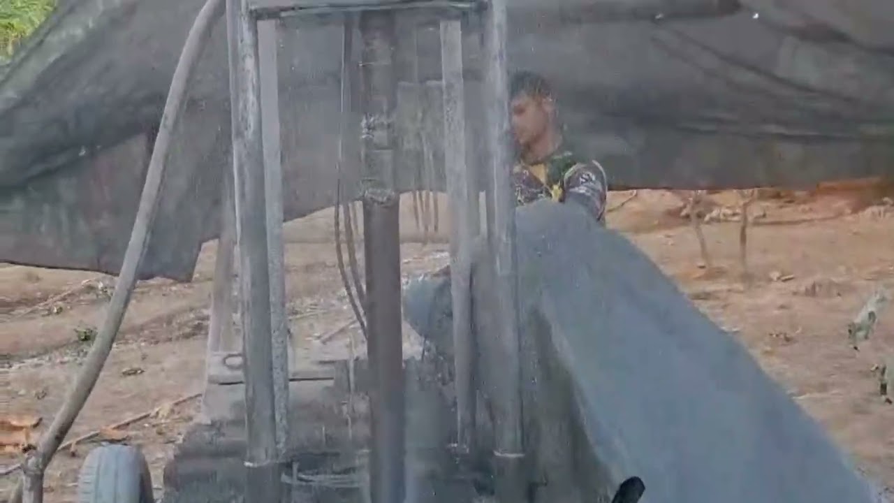 (Roraima-Boa Vista-Amajari - Fazenda Escondido) perfuração de poço artesiano na propriedade. 🙌🏻💦⚒️🦾