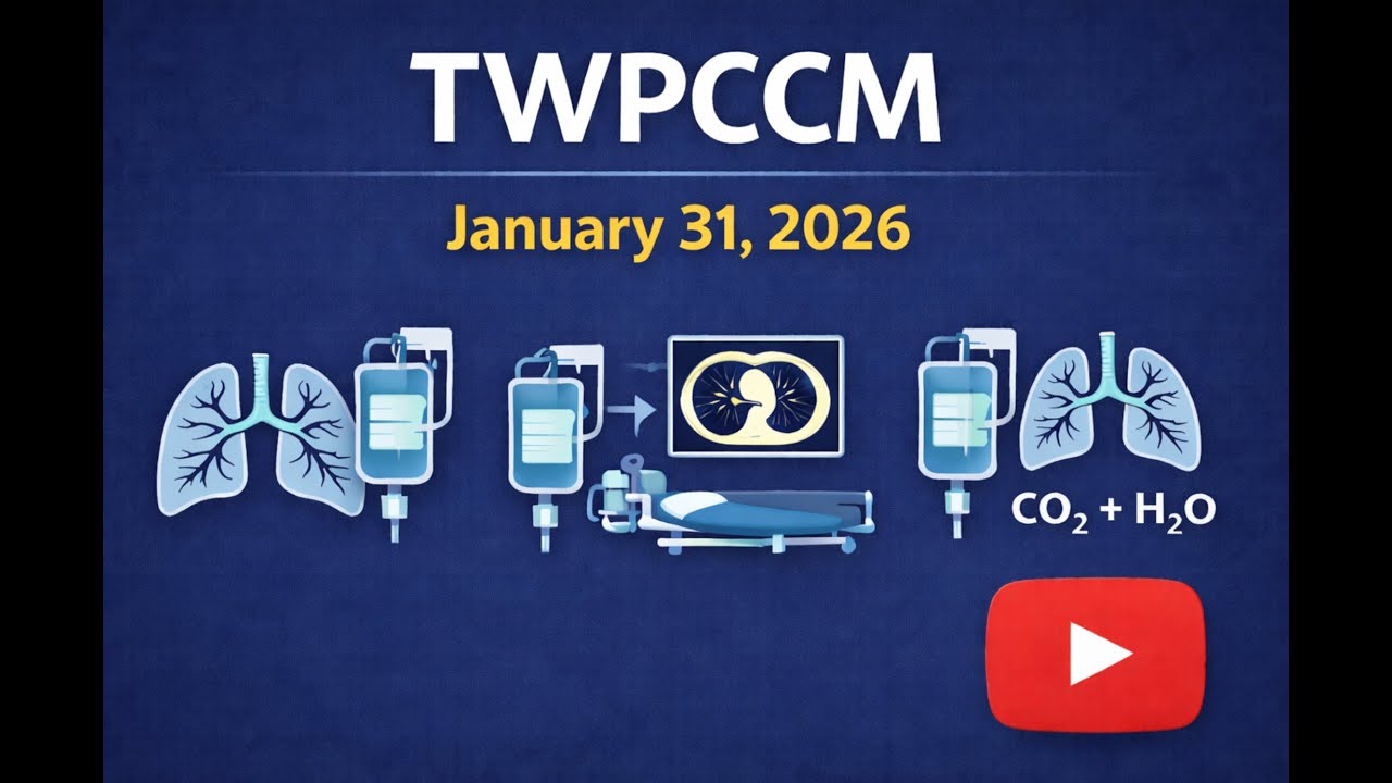 Can Bronchiectasis Improve? Steroids in IPF & Bicarbonate in the ICU. TWPCCM