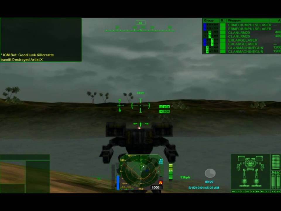 Mechwarrior 4: Mercenaries - MekPak 3.1 - Multiplayer Gameplay