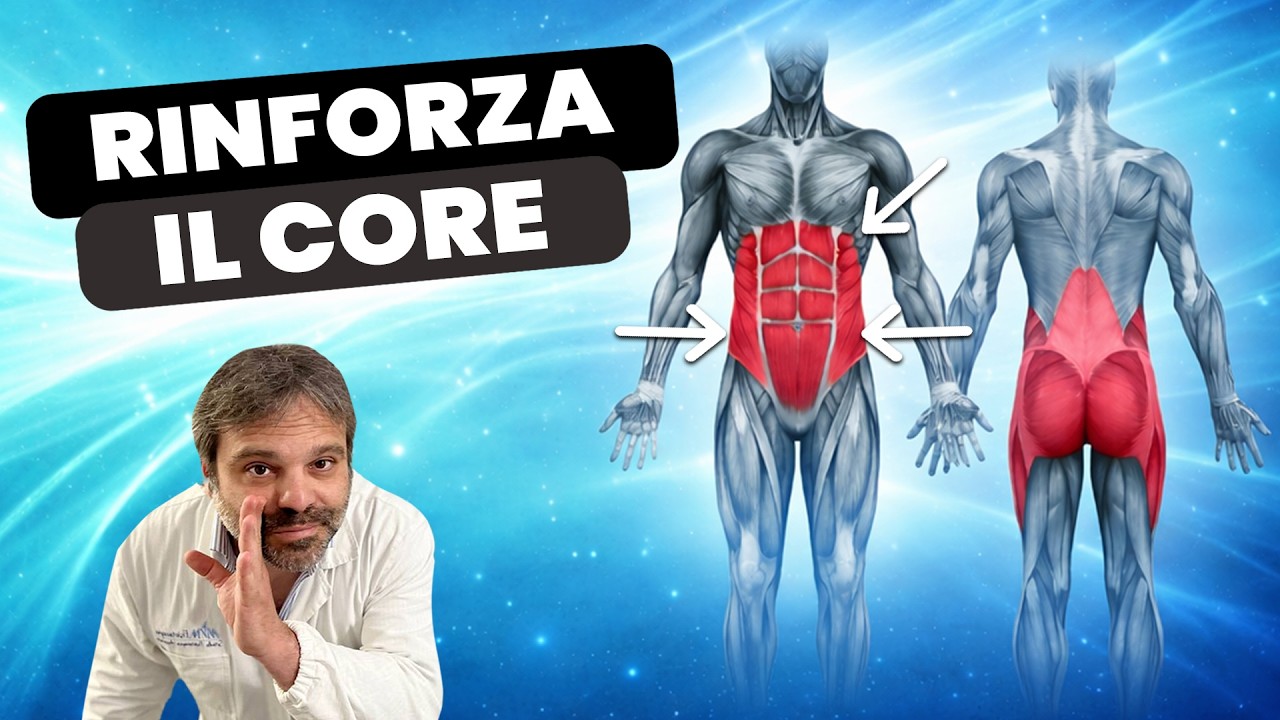 Mal di schiena e core stability: 3 esercizi per rinforzare la colonna vertebrale