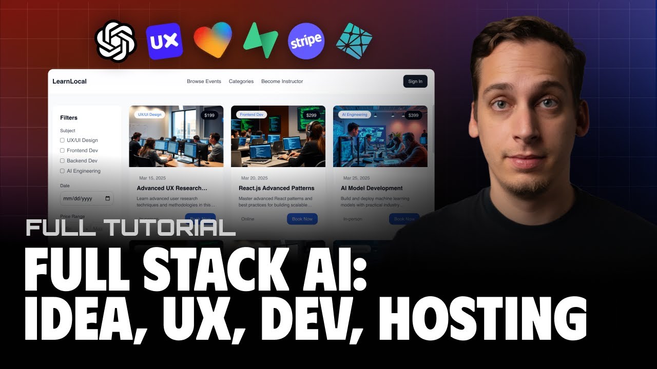 How I Built an AI-Powered Event Booking Platform in One Go!: From Idea to UX to Dev to Hosting