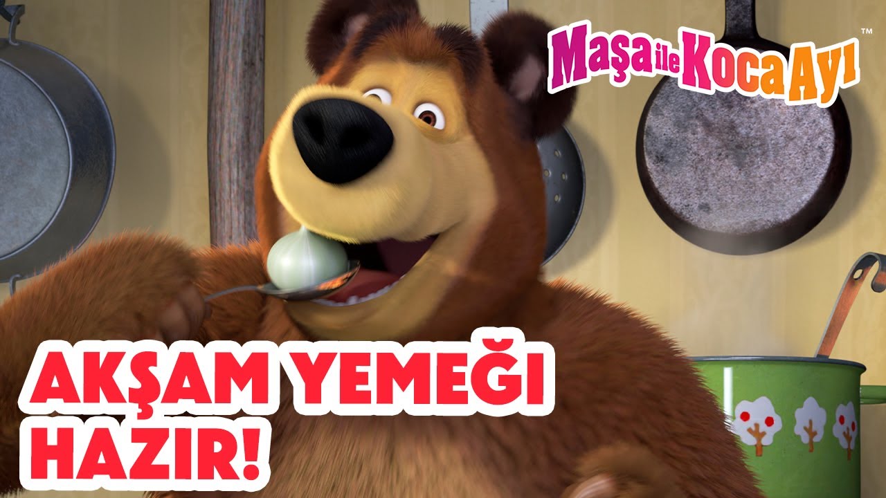 Maşa İle Koca Ayı | 😋 Akşam Yemeği Hazır! 🍝🍽 | Masha and the Bear Turkey