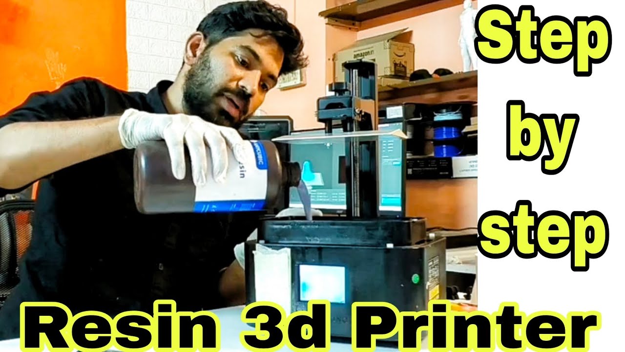 Resin 3d Printing Step By Step Guide ! #resin3dprinting #resinarts #resin