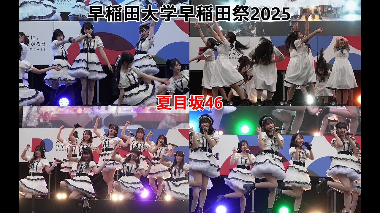 夏目坂46/早稲田大学早稲田祭2025