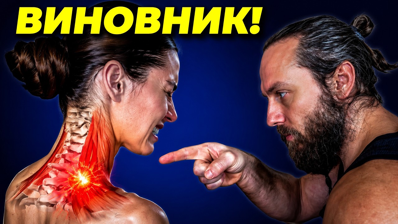 Из-за ЭТОГО болит шея, нельзя повернуть голову и это НЕ ОСТЕОХОНДРОЗ