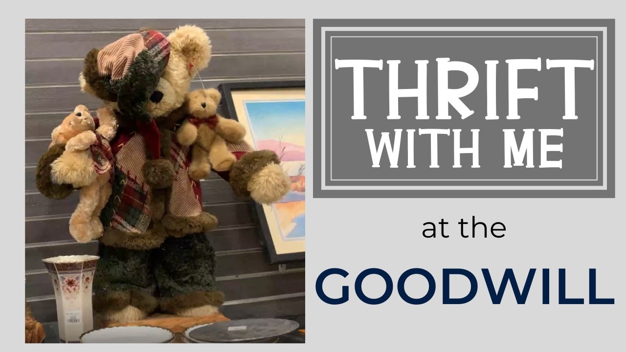 Thrift with Me at the Goodwill in Vermont