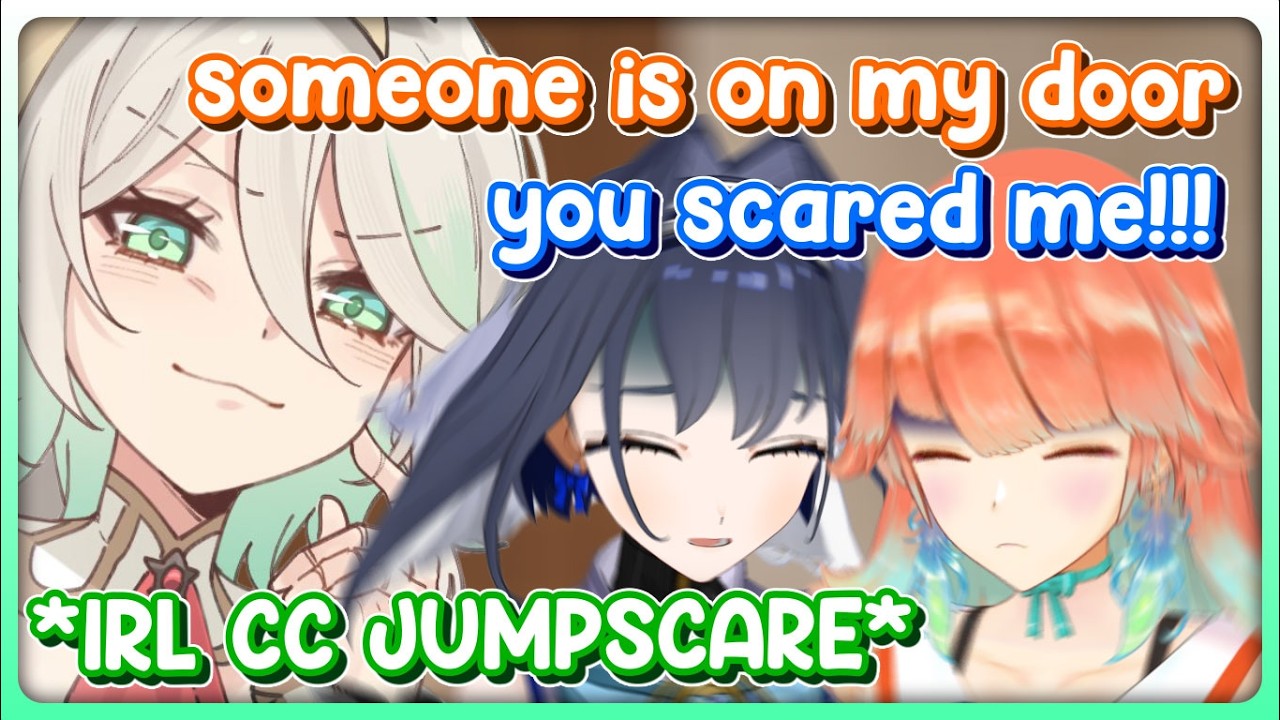 Cecilia Literally Just Walks By and Jumpscares Kronii and Kiara IRL While They're Streaming