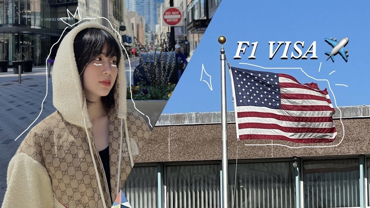 kinh nghiệm phỏng vấn visa du học Mỹ 🇺🇸 | bị bảo vệ giữ lại (?) |du học Mỹ | heylinhanh 🦖
