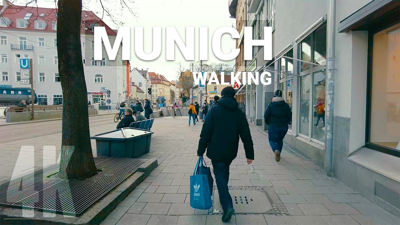 Walking in Munich  | Tegernseer Landstraße Obergiesing