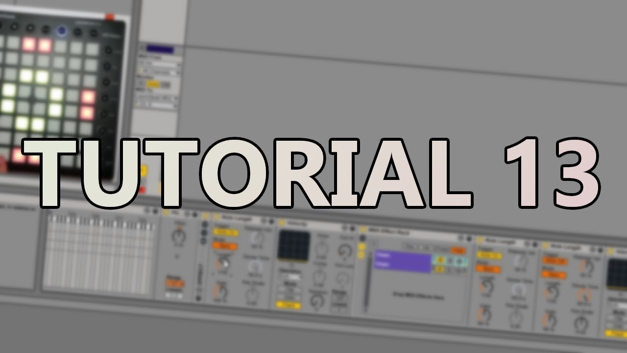 Launchpad Tutorial 13 - Multi-color effects (Velocity Mask, Trailing, Fading)