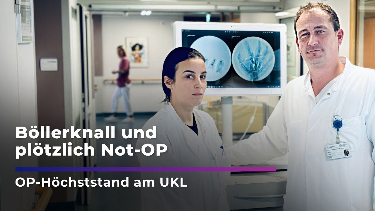 H&ouml;chststand an Verletzten am UKL: B&ouml;llerknall und pl&ouml;tzlich Not-OP