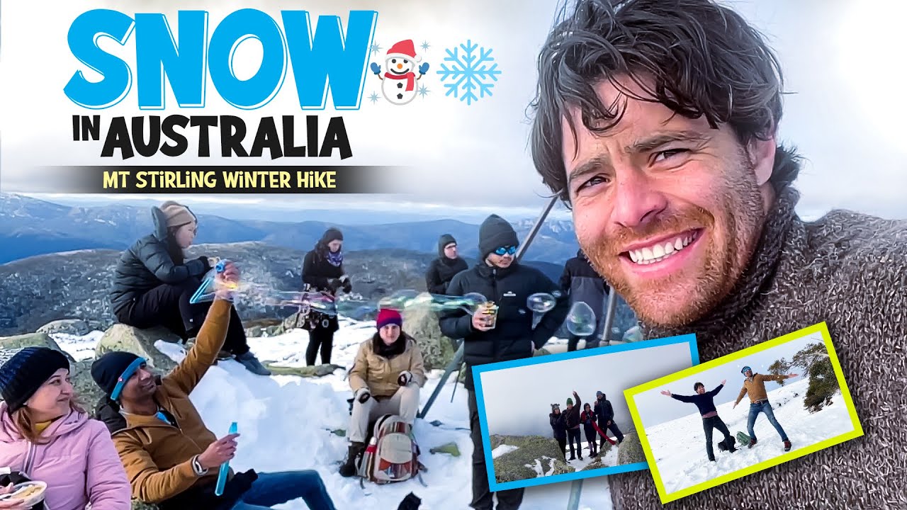 Experience Snow Near Melbourne on this Mt Stirling Summit Hike ❄️