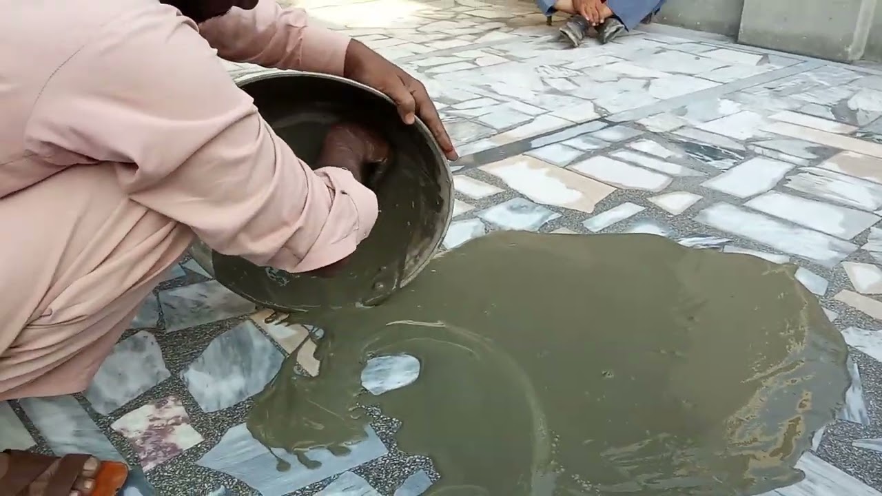 ماربل فرش پر فلینگ کرنے کا صحیح طریقہ
