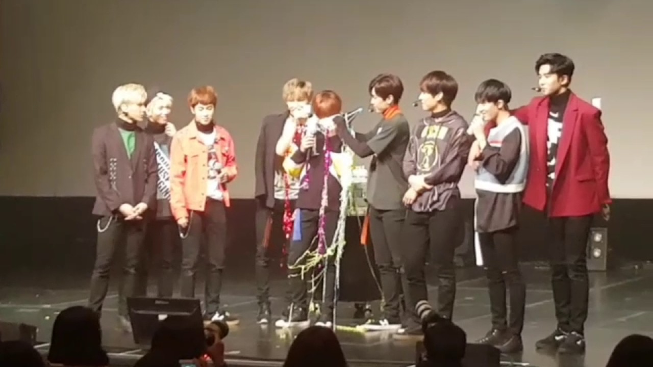 161120 우팡시 SF9 영빈 깜짝생일파티 직캠
