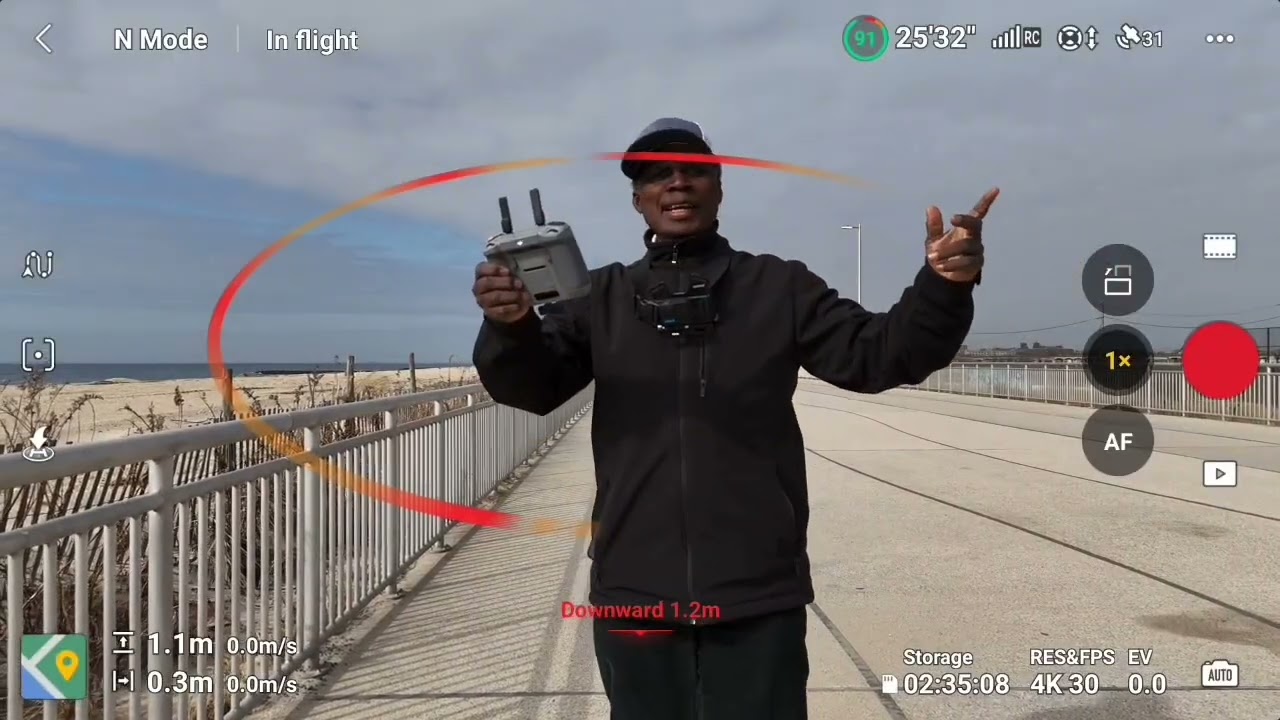 Exclusive DJI Mini 4 pro flight footage of Rockaway’s landscape visually. Let’s do it