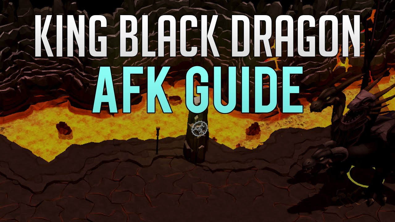 Runescape 3 - King Black Dragon AFK guide | 60+ Kills per hour