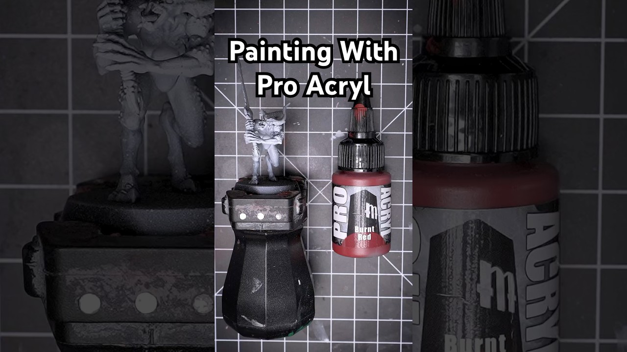 Burnt Red - Pro Acryl Paint 