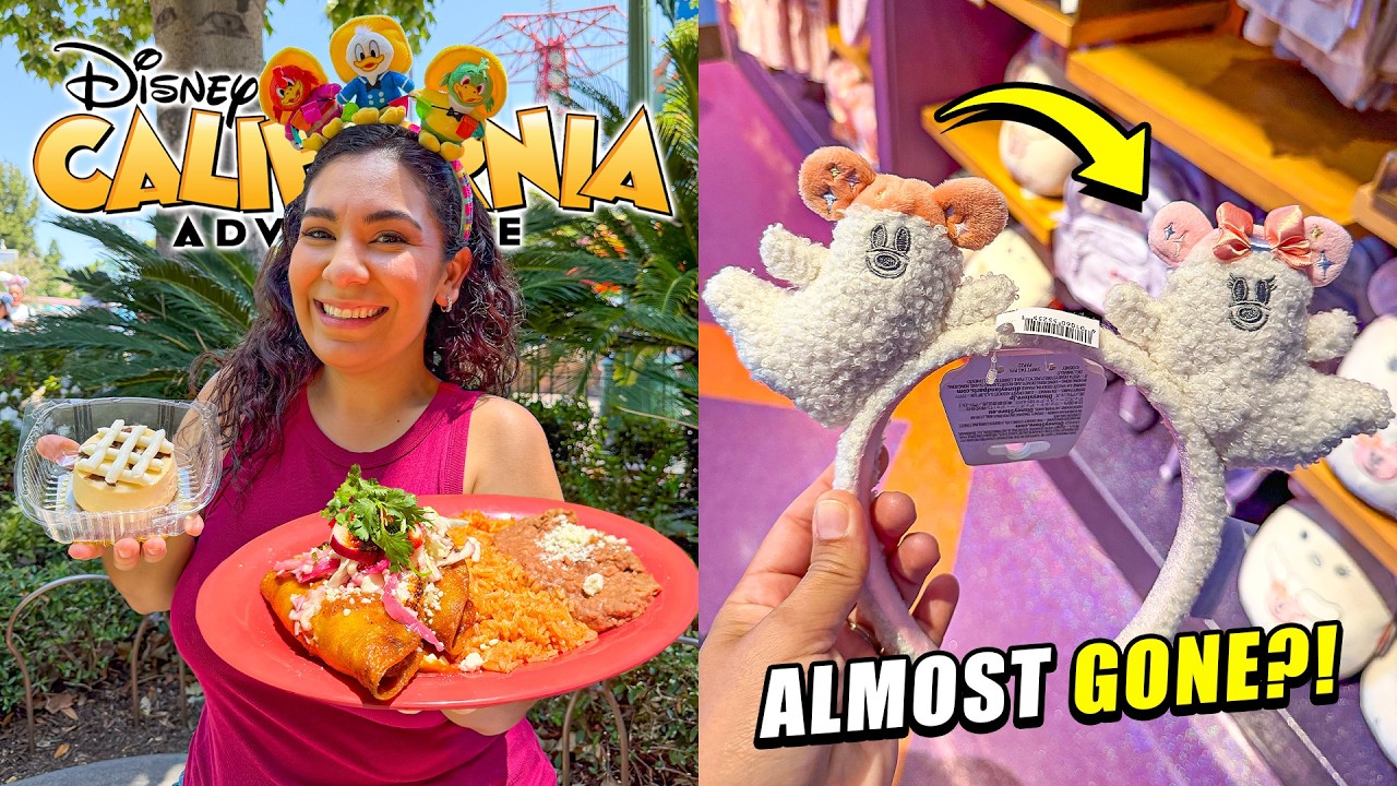 😱 ПЕРВЫЙ ВЗГЛЯД! Хэллоуин 2026 в Disney California Adventure: декорации! | Новинки мерча и еды!