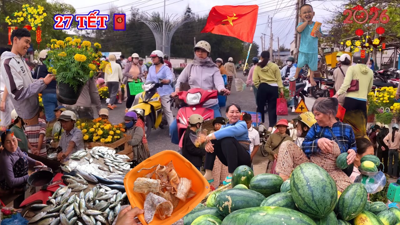 Cuộc Sống Những Ngày Trước Tết Trên Đảo Phú Quý | Quay Lại 27 Tết Đầy Kỉ Niệm