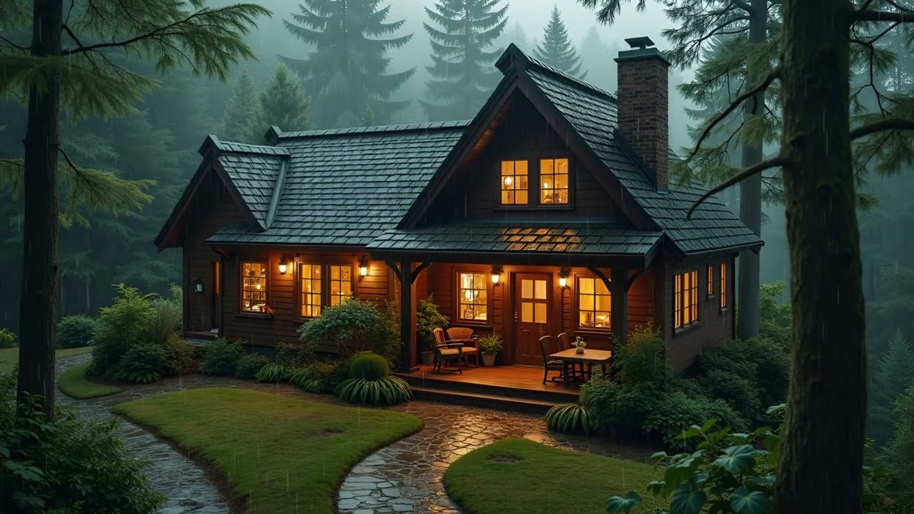 Time for a Sleep (Rain Sounds) Light Evening Rain