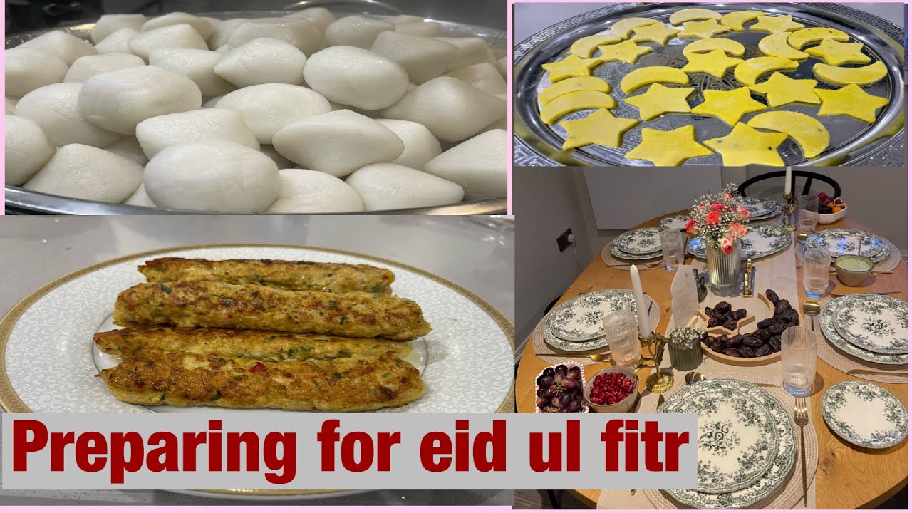 ঈদের জন্য প্রস্তুতি নিচ্ছি  preparations for Eid ul Fitr
