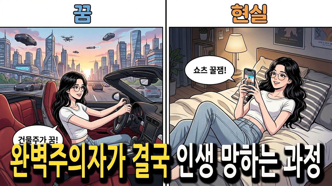 머릿속은 수백억 부자, 현실은 방구석인 사람들의 소름 돋는 특징